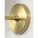 Load image into Gallery viewer, Gilda Fabric Drum Shade Wall Sconce - Modern Brass Accent Light for Bedroom and Hallway