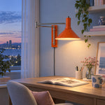 Bild in Gallery-Viewer laden, Cone Swing Arm Plug-in Wall Sconce — 1791802973891.jpg