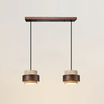 Bild in Gallery-Viewer laden, Travira Zylinder Travertin Pendelleuchte
