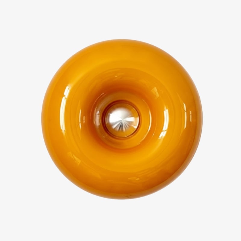 Lampe de table et murale Halorentis Bauhaus Donut – Éclairage moderne sculptural pour espaces de vie N11