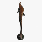 Cargar imagen en el visor de la Galería, Handcrafted Brass Animal Door Handles 16