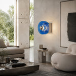 Load image into Gallery viewer, Bauhaus acrylic wall lamp lifestyle and detail image