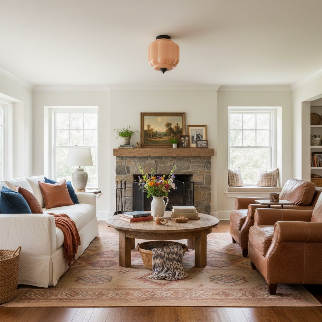 Eloise Flush Mount Milk Glass Ceiling Light – Modern Accent Lighting with Artistic Glass Shade