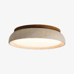 Charger l'image dans la visionneuse de galerie, Plafonnier rond Torvella à disque sculptural - Éclairage naturel moderne pour chambre