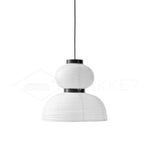Load image into Gallery viewer, Rounded Layered Paper Plug-In Pendant