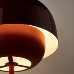 Load image into Gallery viewer, Clinco Colorful Metal Mushroom Table Lamp – Modern Artistic Lighting for Home Decor

