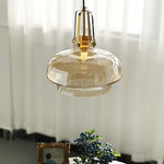 Load image into Gallery viewer, Modern Unique Shaped Fish Tank Glass Pendant Light

