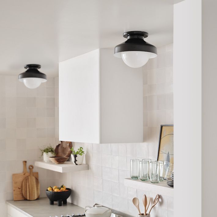 Lámpara de techo empotrada moderna Hanton: luminaria minimalista de metal para el hogar
