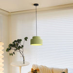 Charger l&#39;image dans la visionneuse de galerie, Lampe suspendue en résine de style nordique traditionnel orange câblée
