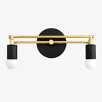 Cargar imagen en el visor de la Galería, Mobilux Line Modern Vanity Light - Bathroom Wall Fixture in Art Deco Style
