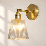 Load image into Gallery viewer, Nordic Brass Colored Glass Wall Lamp