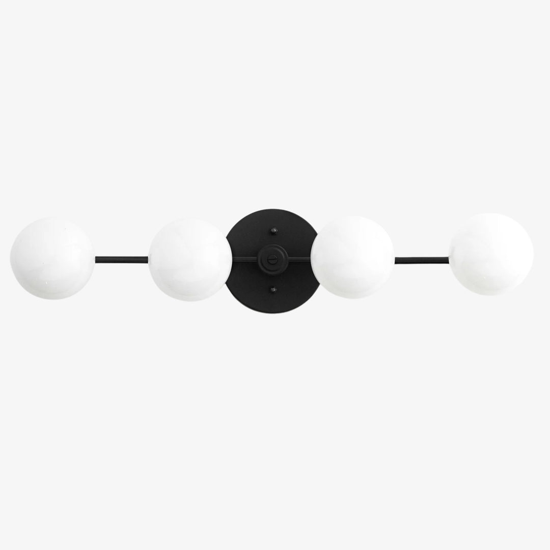 Glorica Glass Long Vanity Light - Modern Minimalist Wall Sconce Design