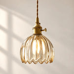 Charger l'image dans la visionneuse de galerie, Nordic Colorful Flower Glass Pendant Lamp