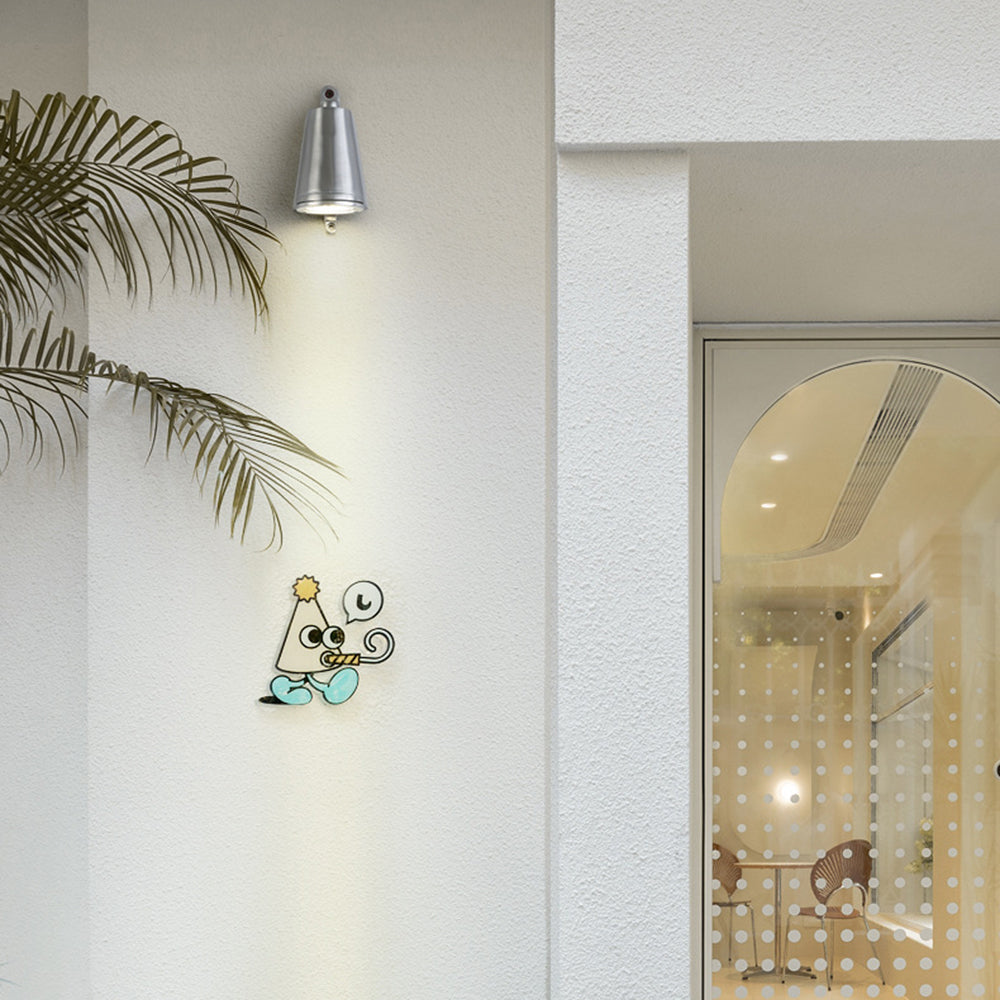 Luz de Pared Exterior Industrial Metálica en Forma de Campana IP65 Impermeable