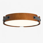 Bild in Gallery-Viewer laden, Walnut Full Spectrum Flush Mount Ceiling Light