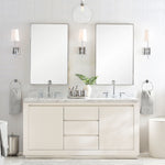 Load image into Gallery viewer, Derlina White Linen Shade Sconce – Classic Single To Triple Wall Light
