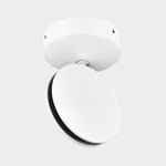 Charger l'image dans la visionneuse de galerie, SPECTRA matte white aluminium LED ceiling and wall light