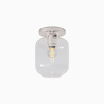 Load image into Gallery viewer, Lumivelle Sculptural Flush Mount Light – Modern Glass Ceiling Lamp

