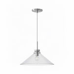 Charger l&#39;image dans la visionneuse de galerie, Aurenza Modern Farmhouse  Cone Pendant Light – Dimmable Kitchen and Entryway Lighting
