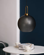 Bild in Gallery-Viewer laden, Copper-Plated Glass Plug-In Swag Pendant