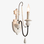 Load image into Gallery viewer, Retro White one-light wall sconce