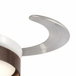 Load image into Gallery viewer, Walnut-Tone Ceiling Fan Light
