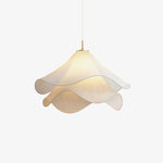 Load image into Gallery viewer, Ethereal Bloom French Floral Pleated Fabric Pendant Light
