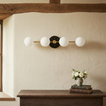 Charger l&#39;image dans la visionneuse de galerie, Glorica Glass Long Vanity Light - Modern Minimalist Wall Sconce Design
