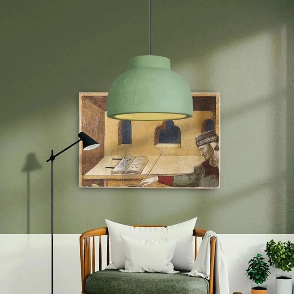 Nordische Schale Minimalistische Polystyrol-Pendelleuchte