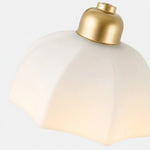 Load image into Gallery viewer, Milk glass shade detail