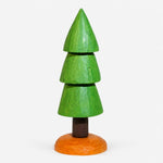 Cargar imagen en el visor de la Galería, Wooden pine ornament front view