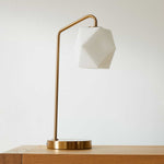 Cargar imagen en el visor de la Galería, Lámpara de mesa de cristal facetado geométrico luminoso Talvior
