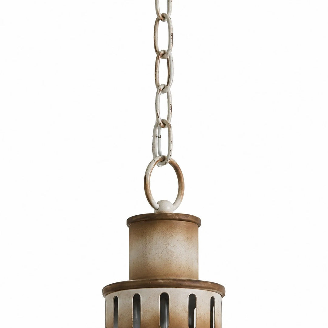 industrial dome pendant light scene and detail