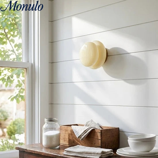 Coloria Modern Bunte Opalglas Kugel-Wandlampe – Ideal für Wohnzimmer und Schlafzimmer
