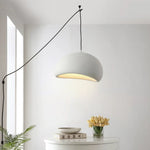 Bild in Gallery-Viewer laden, Sculptural Polystyrene Plug-In Pendant Light