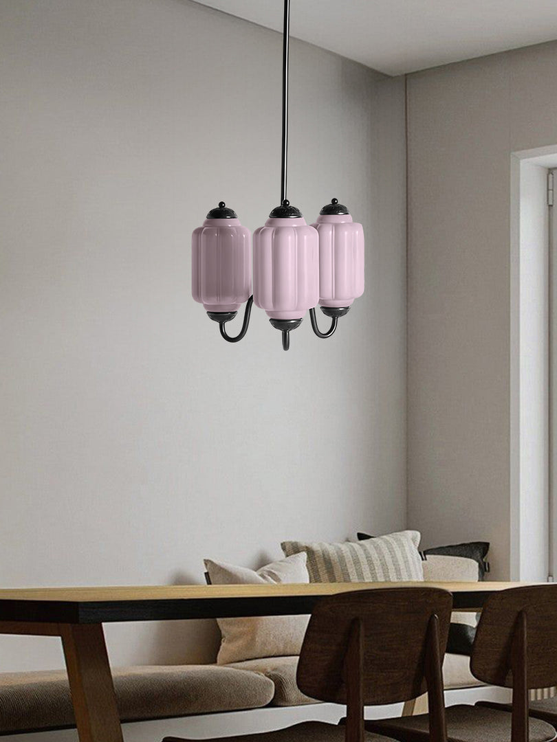 Eloise Kronleuchter – Milchglas-Kronleuchter in einem Vintage-Stil-Finish