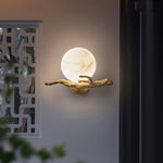 Bild in Gallery-Viewer laden, Retro Zweige Alabaster Wandleuchte