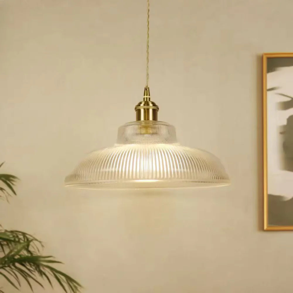 Aurelia Retro Crystal Glass Pendant Light