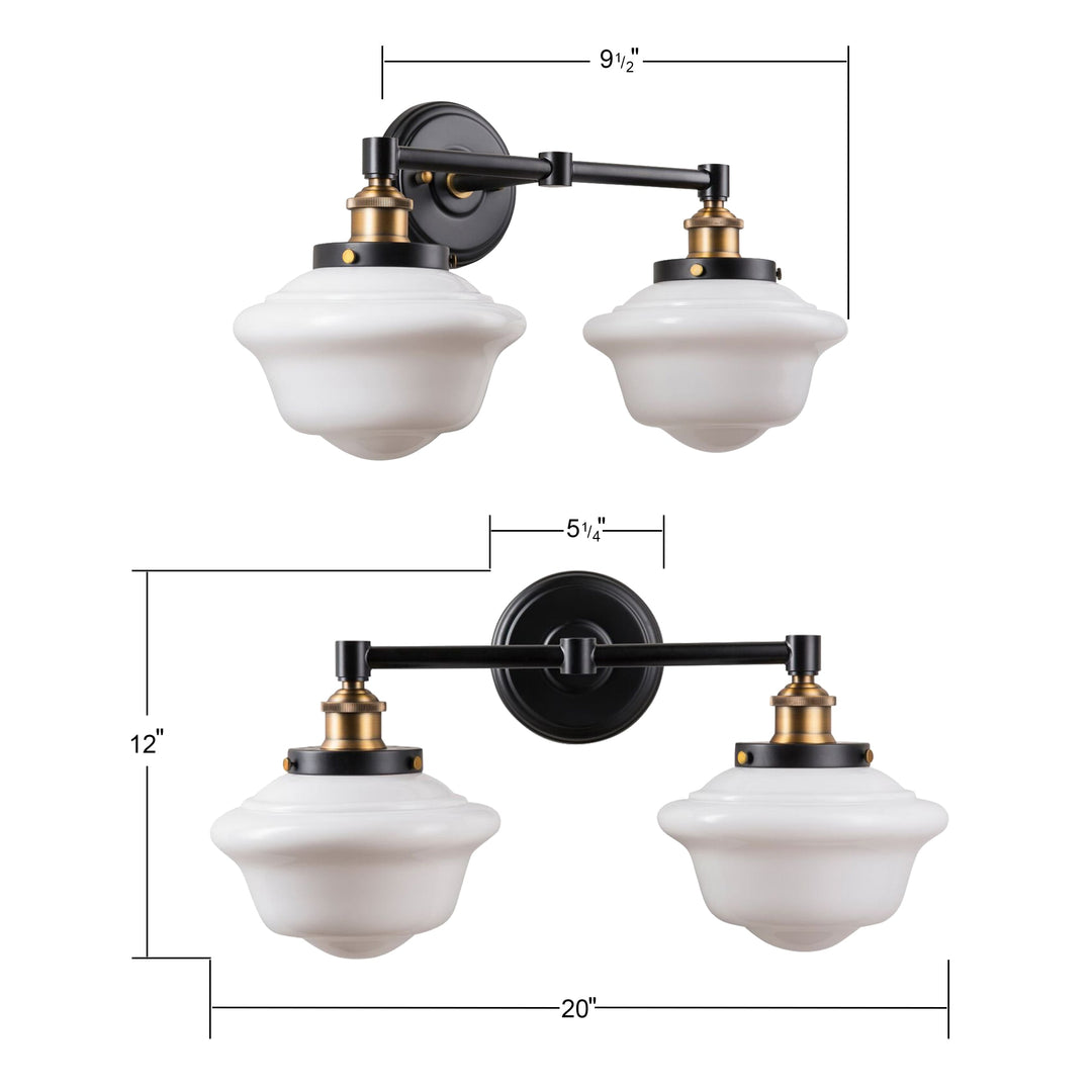 Lámpara de tocador de baño industrial Lavagna