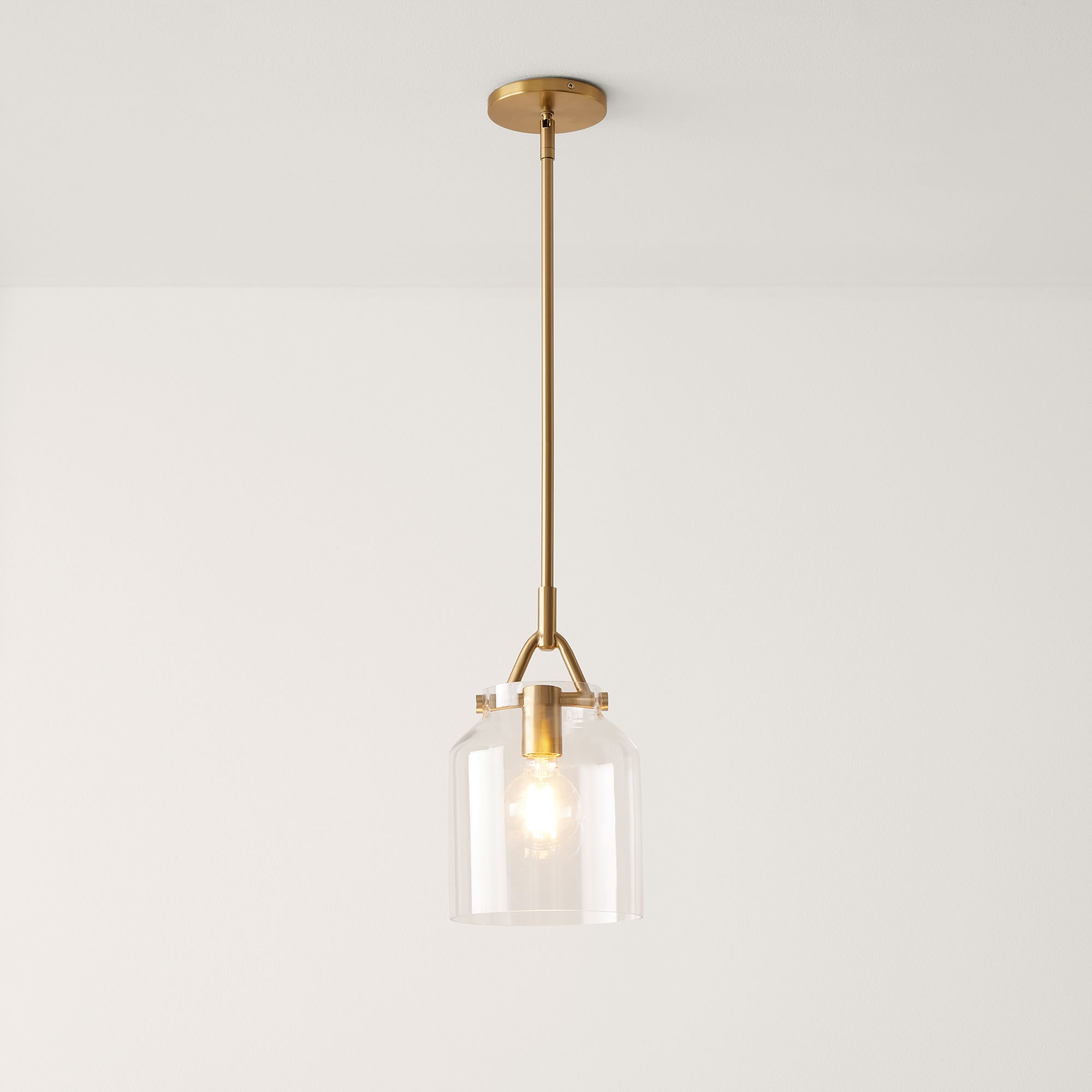 Hanton Nordic Metal Morandi Metal Pendant Light — Nordic Minimalist Fixture