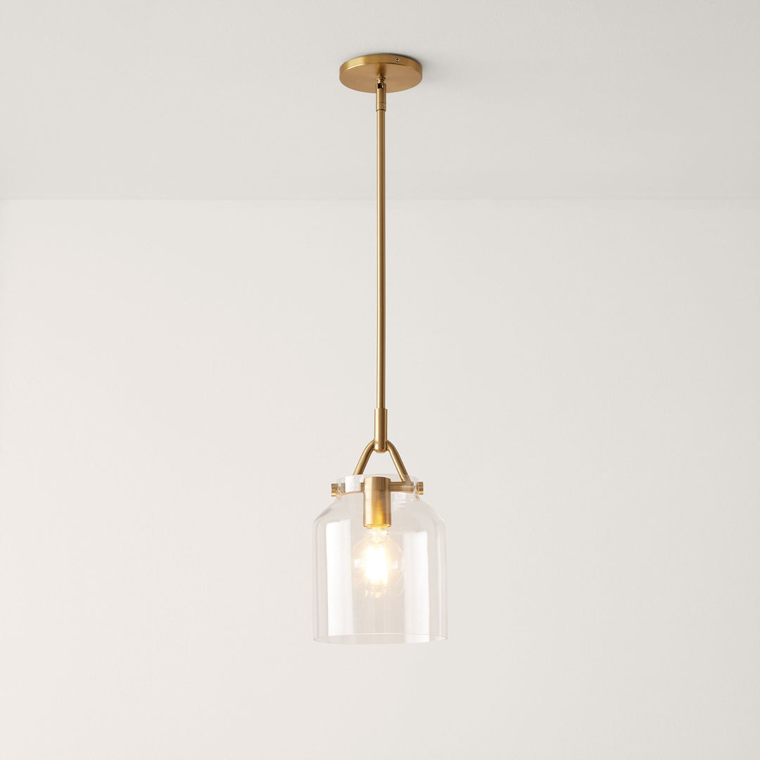 Lampe suspendue en métal Morandi Hanton Nordic Metal — Luminaire minimaliste nordique 