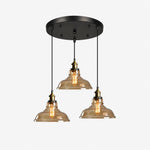 Load image into Gallery viewer, Industrial Glass Pendant Light
