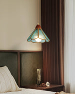 Bild in Gallery-Viewer laden, Colorful Decorative Glass Plug-In Swag Pendant