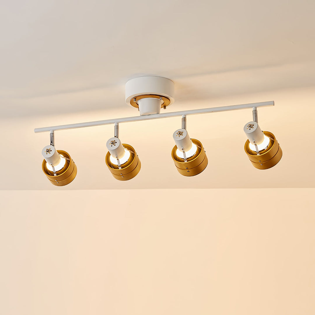 Spot cylindrique nordique à 4 lampes