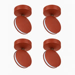 Charger l'image dans la visionneuse de galerie, Terracotta SPECTRA set of 4 LED ceiling and wall lights