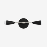 Cargar imagen en el visor de la Galería, Mobilux Line Minimalist Vanity Light Fixture - Mid Century Bathroom Sconce
