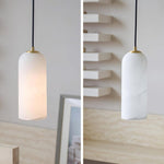 Bild in Gallery-Viewer laden, Nordisch Modern Alabaster Monty Pendelleuchte