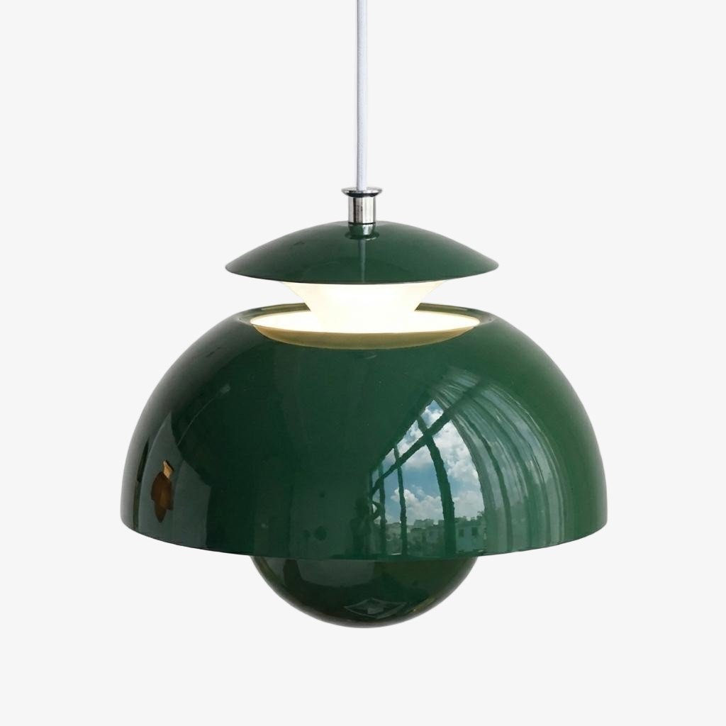 Suspension florale en métal sculptural Orin Nordic, adaptée aux chambres, cuisines et salons.