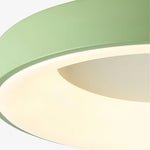 Charger l'image dans la visionneuse de galerie, Lampe de plafond Lumiflexa Sleek Circle - Design minimaliste pour salons modernes