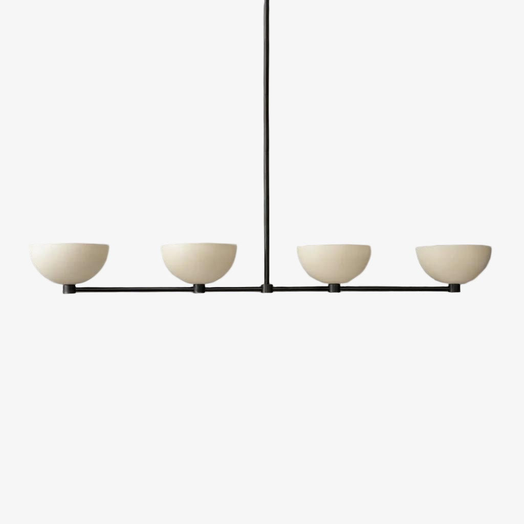 Metio Dome  Elegant Chandelier Light - Decorative Ceiling Fixture for Home